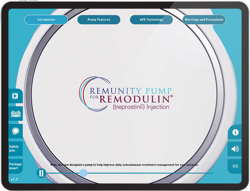 Remunity Pump | Remodulin (treprostinil injection)